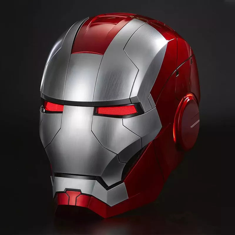 Iron Man Casco De Voz Eléctrico 1 Control Remoto Y Cosplay Luz LED